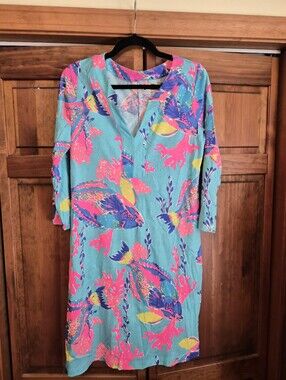 Nwot Lilly Pultizer Blue Dress